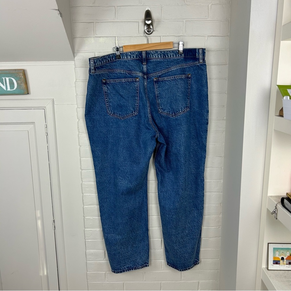 Abercrombie & Fitch Plus Size The Loose High Rise Jeans Size 35/20 Short - Picture 10 of 10